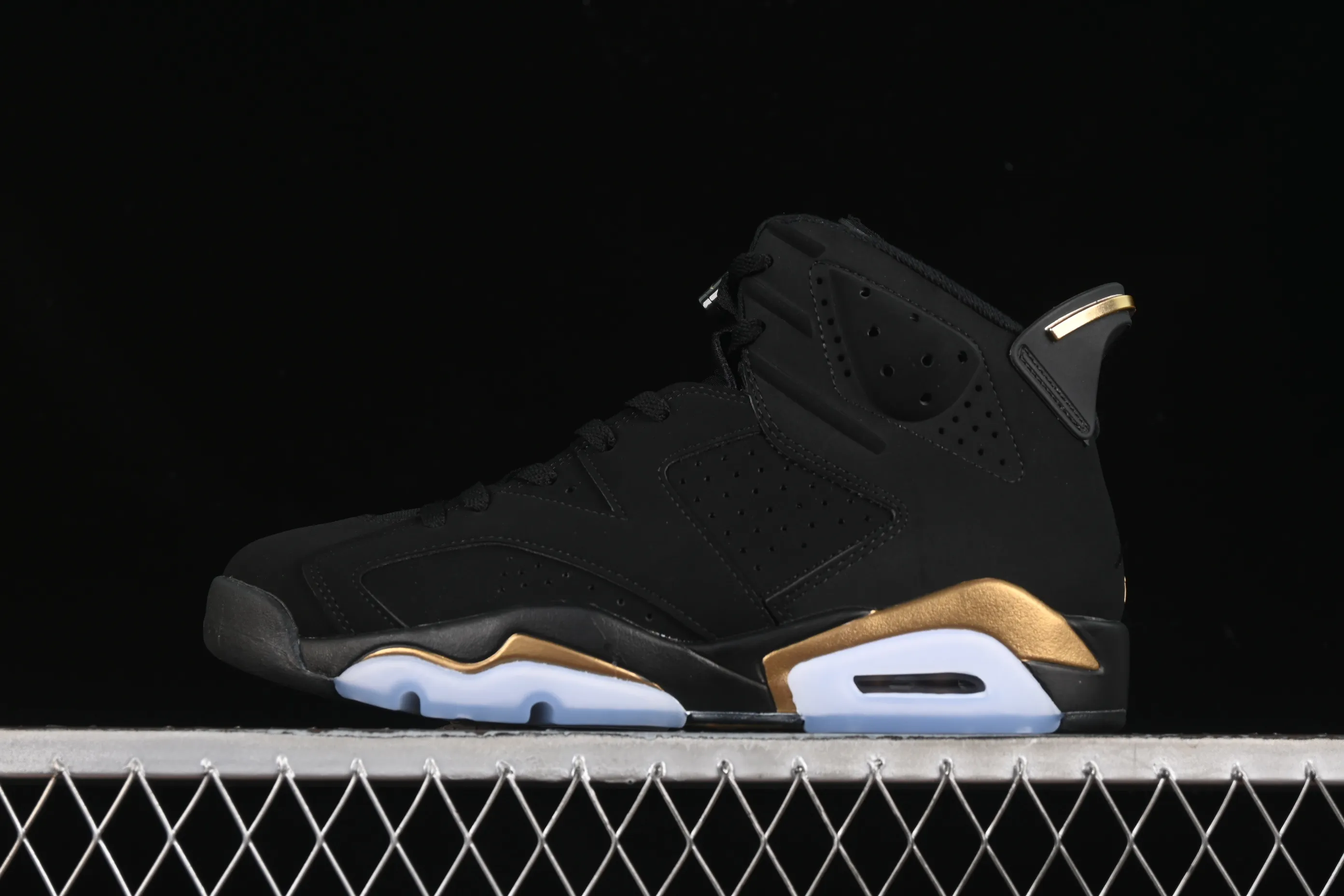 All Categories Air Jordan Jordan Series Basketball Shoes Air Jordan 6 Air Jordan 6 "DMP" AJ6 Joe 6 Black Gold Men's Cultural Basketball Shoes CT4954-007